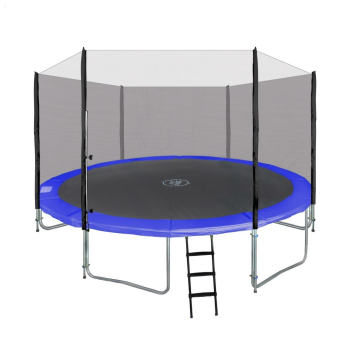 Trampolina ogrodowa SkyRamiz 427cm 14FT dla dzieci Niebieski + Akcesoria